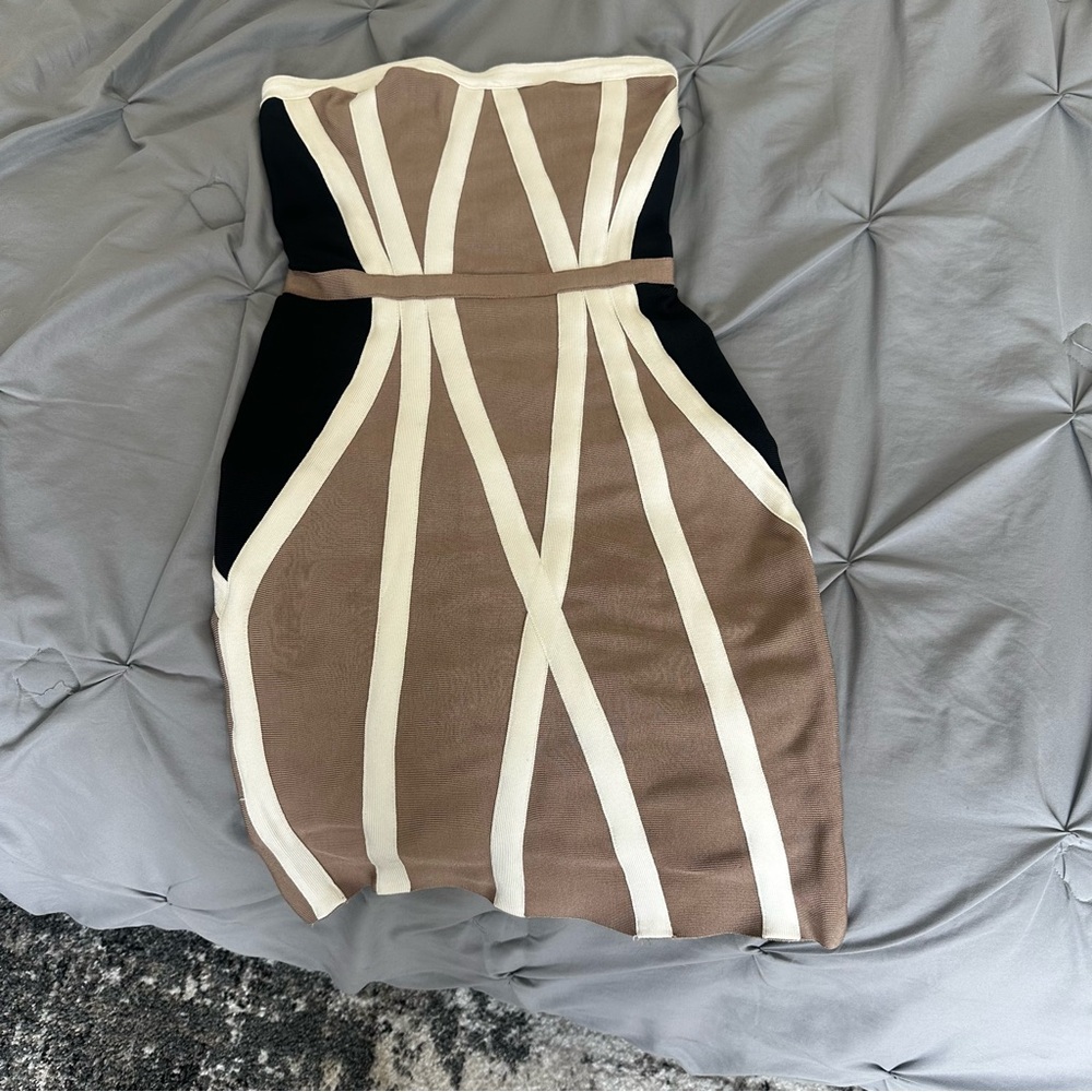 Celeb boutique bandage dress